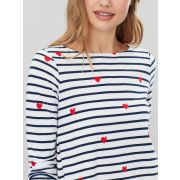 Harbour Print Long Sleeve Jersey Top