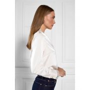 Lace V-Neck Blouse