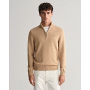 Casual Cotton Half-Zip Sweater