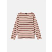 New Harbour Striped Boat Neck Breton Top