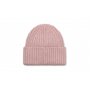 Chunky Rib-Knit Beanie Hat