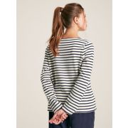 New Harbour Striped Boat Neck Breton Top