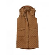 Chatsworth Gilet Longline Diamond Quilted Gilet