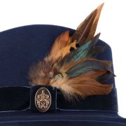 The Chelsworth Fedora (Coque & Pheasant Feather)