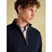 Hillside Quarter Zip Knit Jumper