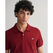 Regular Fit Shield Pique Polo Shirt