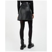 Napier Faux Leather Skirt