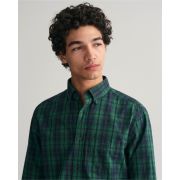 Regular Fit Plaid Archive Poplin Shirt