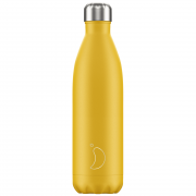 Matte 750ml Burnt Yellow Bottle