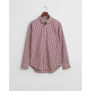 Regular Fit Gingham Poplin Shirt