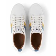 Womens Alexandra White Leather Trainer