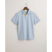 Regular Fit Contrast Pique Polo Shirt