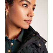 Chatsworth Diamond Quilted Coat With Hood