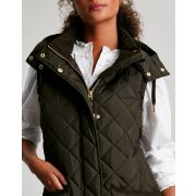 Chatham Longline Quilted Gilet With Detachable Hood