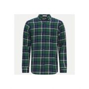 Regular Fit Checked Flannel Shirt