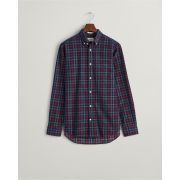 Regular Fit Checked Corduroy Shirt