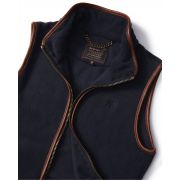 Country Fleece Gilet - Ink Navy