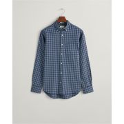 Regular Fit Jaspe Yarn Gingham Shirt