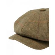 Harrogate Tweed Baker Boy Hat