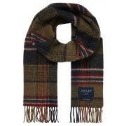 Tytherton Wool Checked Scarf