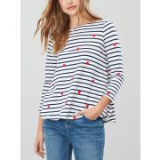 Harbour Print Long Sleeve Jersey Top