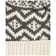 Fairisle Pom Beanie Hat