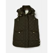 Chatham Longline Quilted Gilet With Detachable Hood