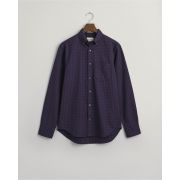 Regular Fit Jaspe Yarn Gingham Shirt