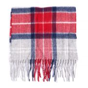 Merino Cashmere Tartan Scarf