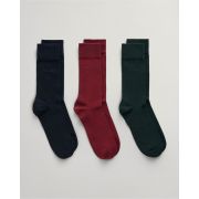 3-Pack Soft Cotton Socks