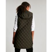 Chatham Longline Quilted Gilet With Detachable Hood