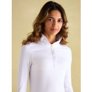 Kate Long Sleeve Frilled Neck Top