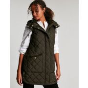 Chatham Longline Quilted Gilet With Detachable Hood