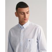 Regular Fit Gingham Poplin Shirt