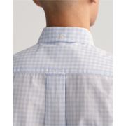 Regular Fit Gingham Poplin Shirt