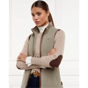 Country Fleece Gilet - Sage