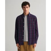 Regular Fit Checked Corduroy Shirt