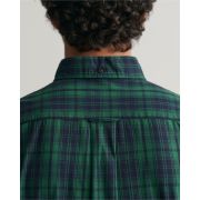 Regular Fit Plaid Archive Poplin Shirt