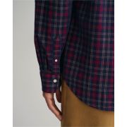 Regular Fit Checked Corduroy Shirt