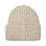 Chunky Rib-Knit Beanie Hat