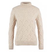 Burne Roll Neck Knit Sweatshirt