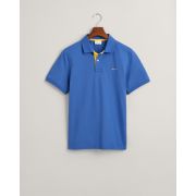 Regular Fit Contrast Pique Polo Shirt