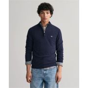 Superfine Lambswool Half-Zip Sweater