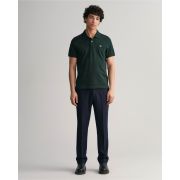 Regular Fit Shield Pique Polo Shirt