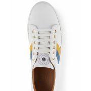 Womens Alexandra White Leather Trainer