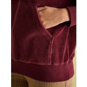 Renee Burgundy Cord Sweatshirt