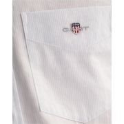 Regular Fit Banker Stripe Poplin Shirt