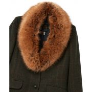 Langley Longline Coat With Faux fur Trim