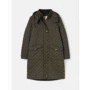 Chatsworth Diamond Quilted Coat With Hood