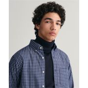 Regular Fit Jaspe Yarn Gingham Shirt